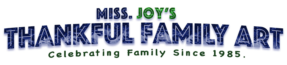Miss Joy's Art – Art for the whole family. Logo
